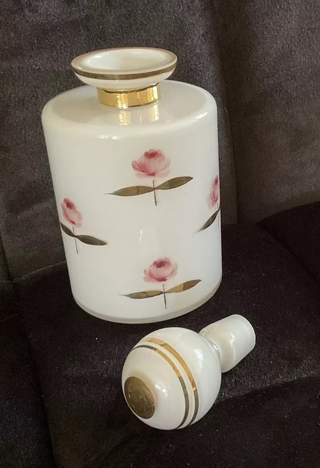 Regency Rose Chintz Perfume IRICE US Zone Germany 2 Empty Bottles Missing 1 Top