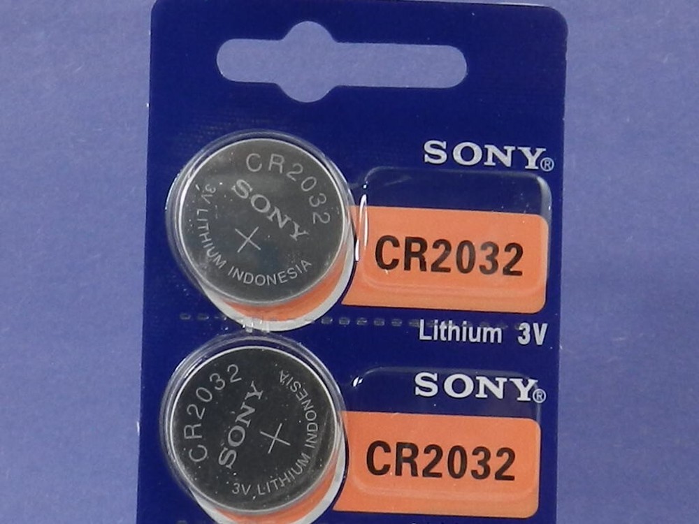SONY  CR2032  LITHIUM 3V  BATTERY 2Pcs  Exp. date 2030