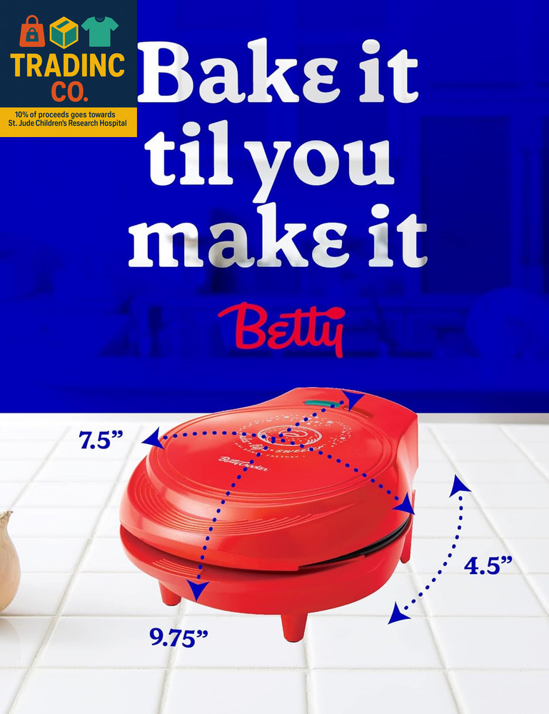 Donut Maker, Mini Donut Maker with Nonstick Surface, Mini Donut Maker Machine wi