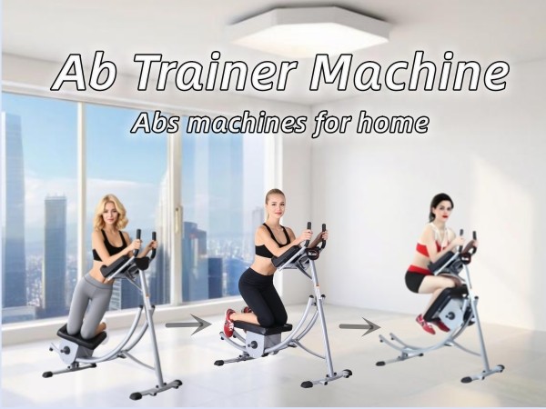 Ab Machine Core & Abdominal Workout Equipment For Home Gym Adjustable Ab Crunch
