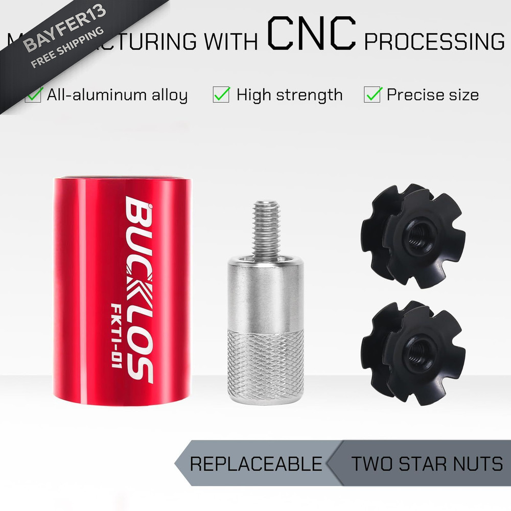 BUCKLOS Bike Fork Star Nut Setting Install Tool with Introductory Version