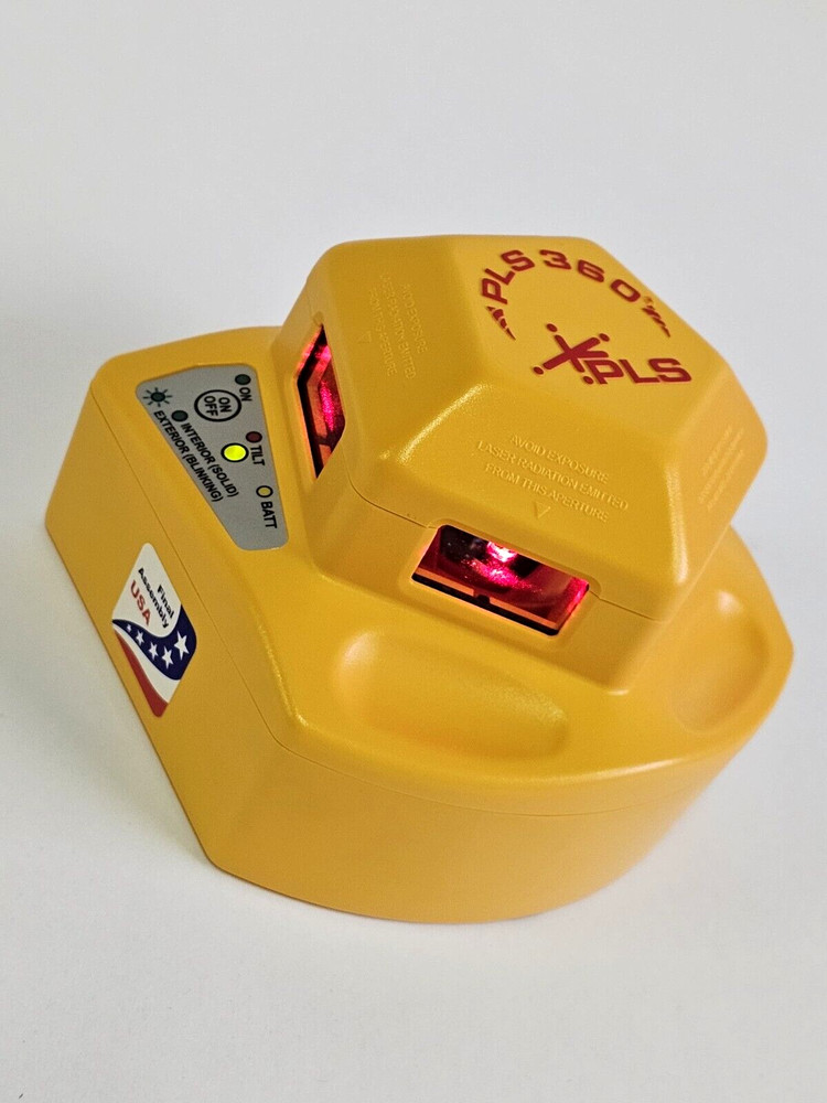 PLS 360 PROFESSIONAL Self Leveling Laser Tracer - Case Kit - NEW