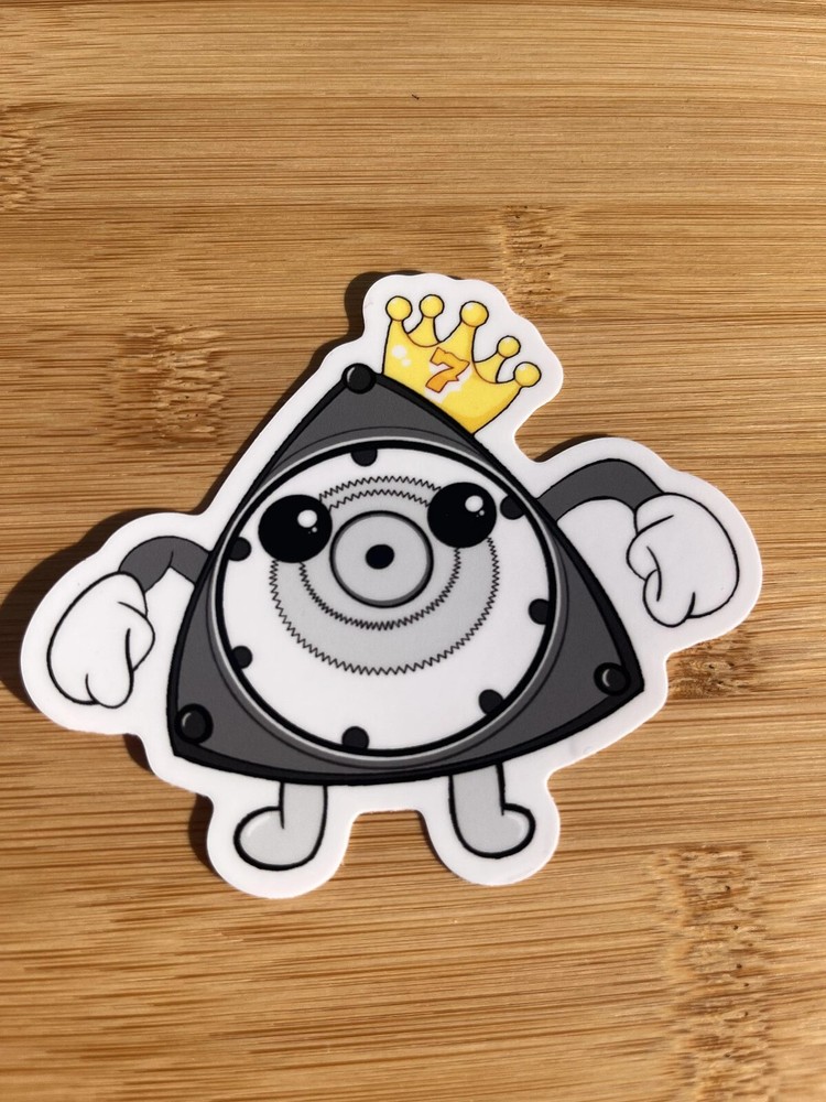 Rotary Engine Vinyl Sticker 13B &12A