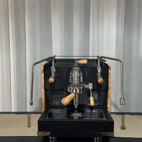 ACS Slayer Flow Control Preinfusion Falcon I Espresso Machine Black Olive E61