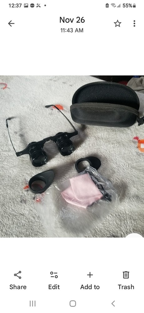 BIJIA 3X BINOCULAR GLASSES