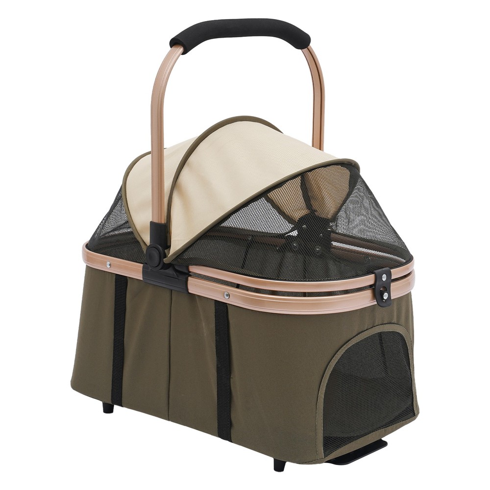Dog & Cat Stroller Foldable Pet Stroller Foldable Pet Stroller for Small Dogs