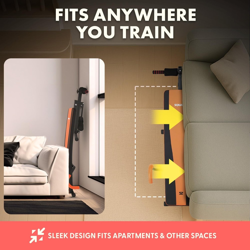 Adjustable Sit Up Bench for Abs, Decline & Reverse Crunch, Home Workout