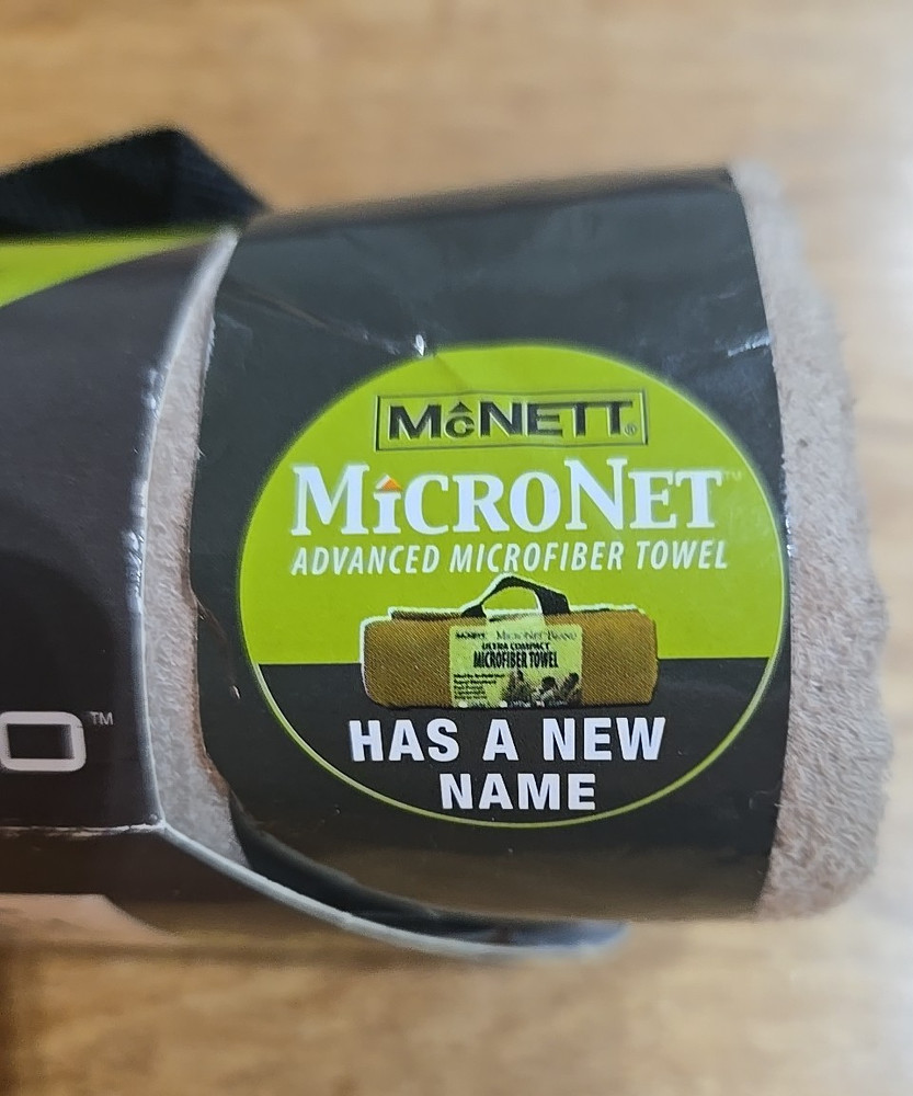 McNett Tactical Microfiber Ultra Compact Towel Sand Large