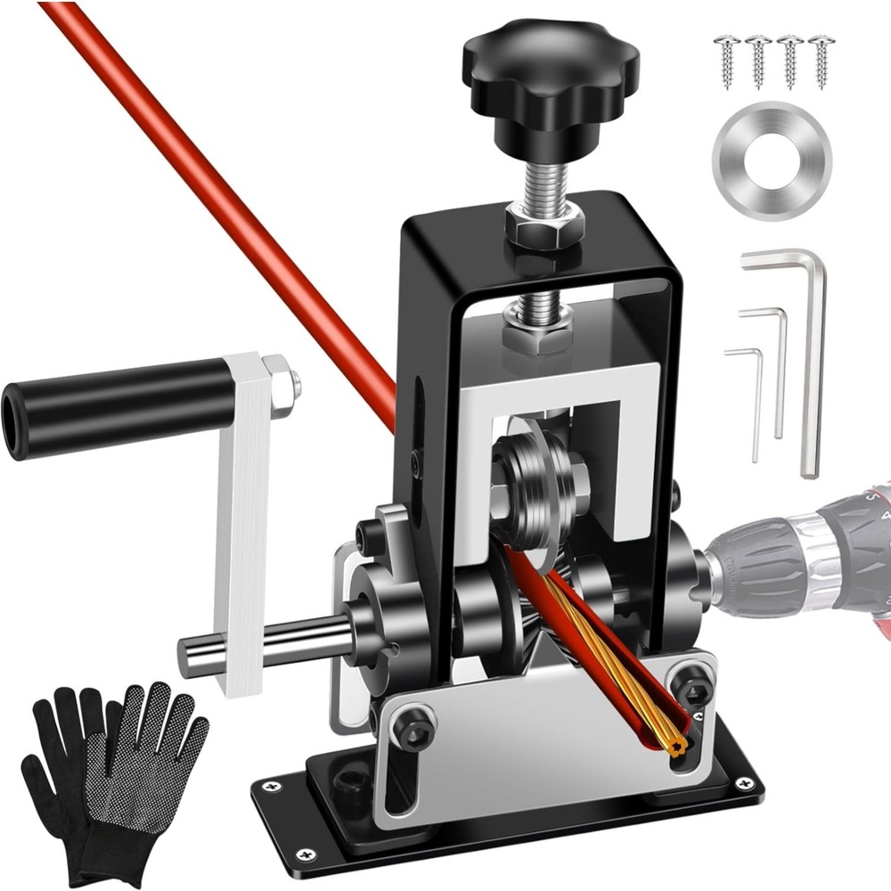Durable 0.06"-1" Wire Stripper Machine - Perfect for Scrap Copper Projects