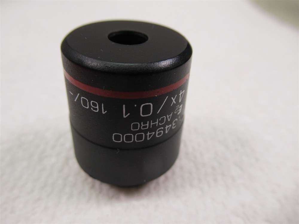 Leica E2 Achro 4x Microscope Objective Lens Achromatic Scanning Objective Lens