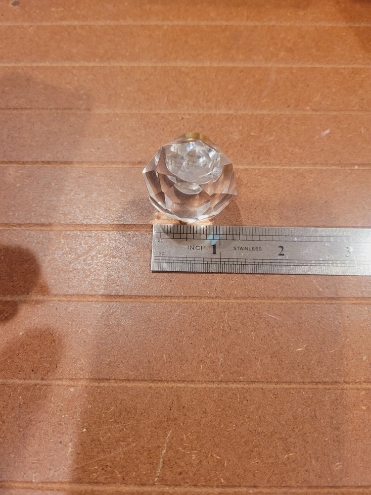 BALDWIN Acrylic Clear Crystal CABINET KNOBS --Baldwin 4951-030