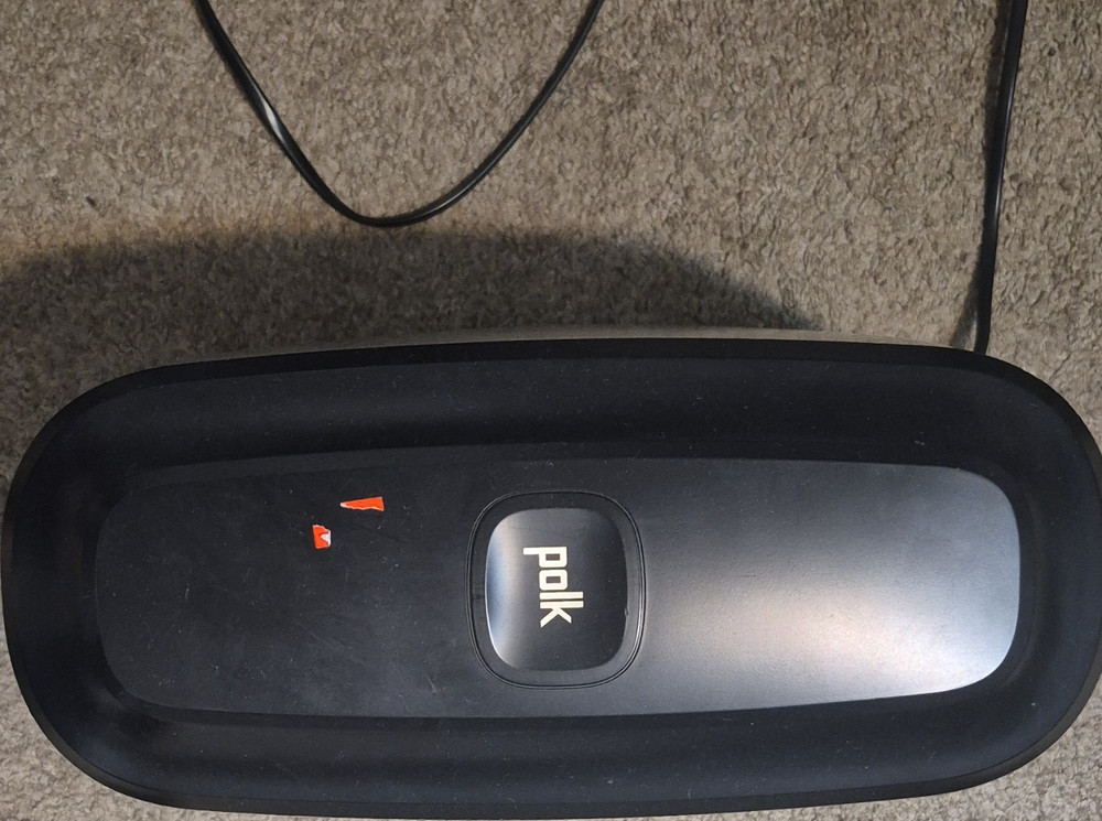 Polk MagniFi Mini Wired Subwoofer Black AM9114 Rectangular Plastic