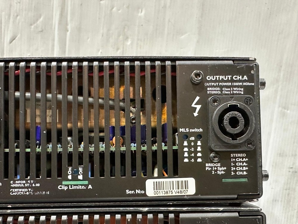 Lab Gruppen FP3400 2CH Power Amplifier #6095-E (One) THS