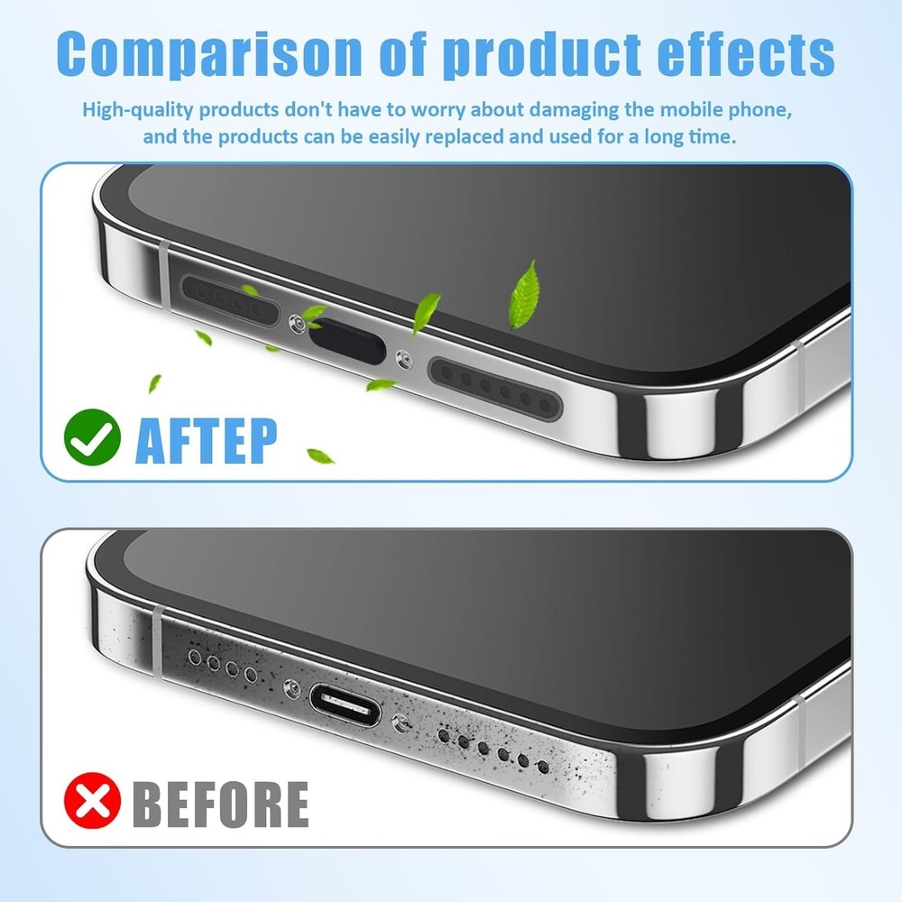 Ultimate 120Pcs USB-C Device Care Kit: Plugs, Covers & Cleaning Precision Tools