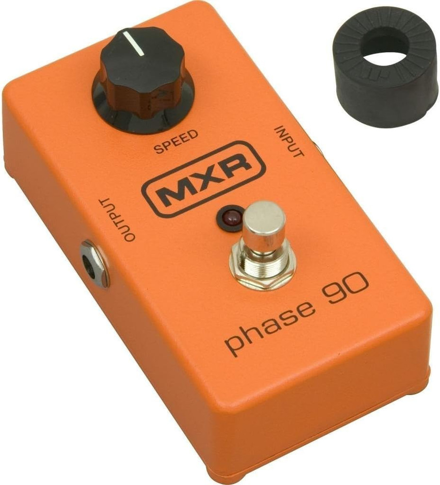 New Dunlop M101 Phase 90 Phaser Effects Pedal Bundle with 6" Patch Cables