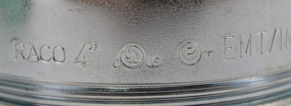 Raco 4" Silver Compression Conduit Coupling