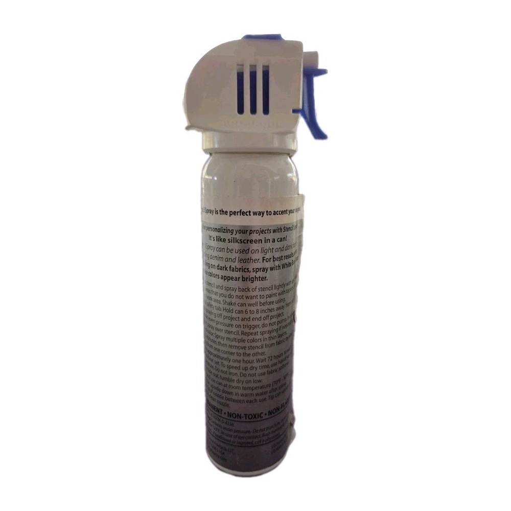 Simply Spray SILVER Soft Fabric Paint