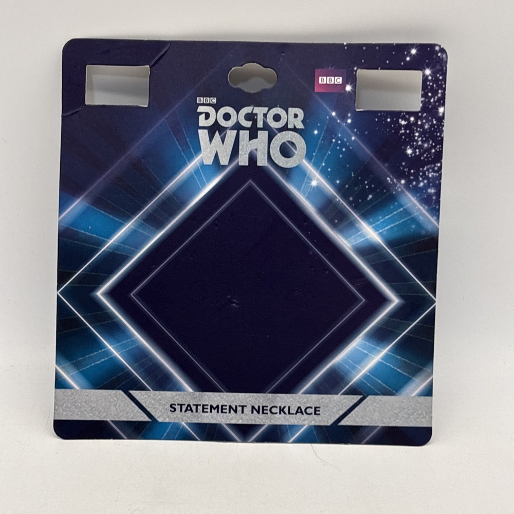 BBC Dr Who Tardis Statement Necklace!