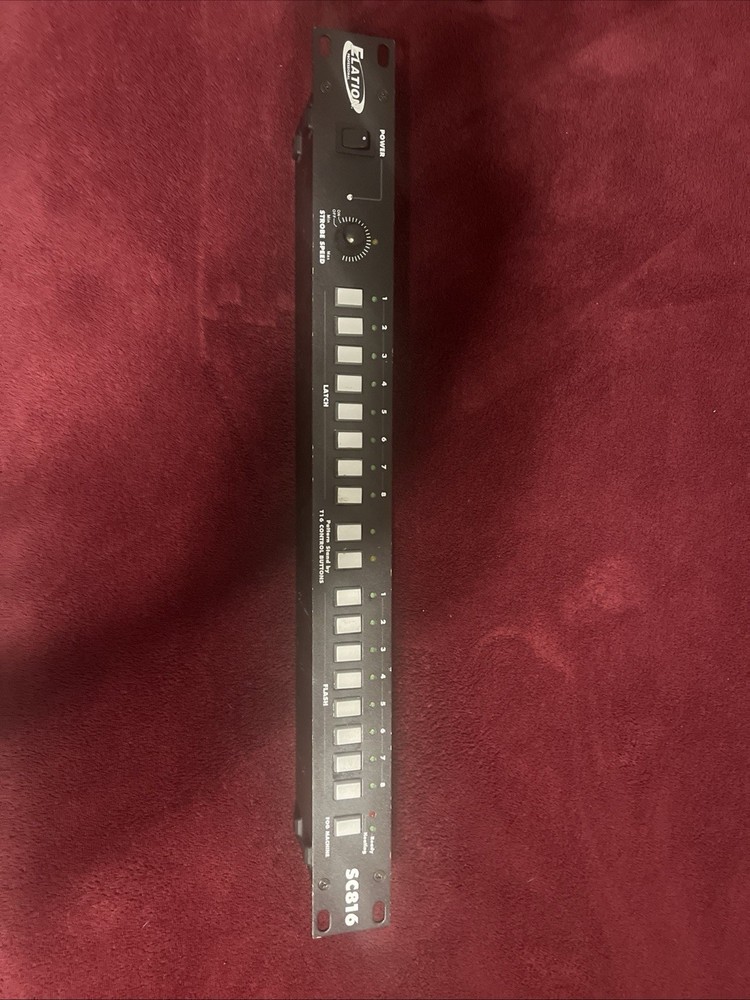 Elation SC 816 Rack Mount Lighting Control System (1U)