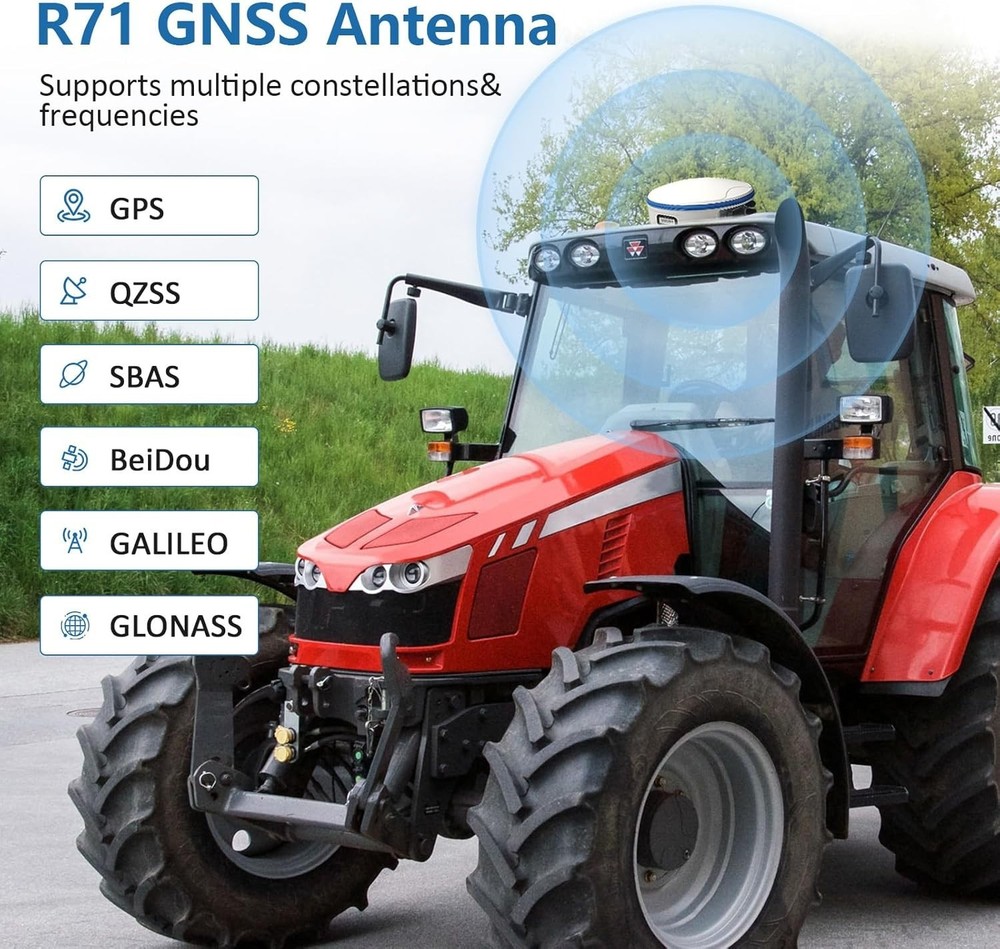 Tractor GPS, Auto Steer System 2.5cm Accuracy by RTK Base 10cm Precision by PPP