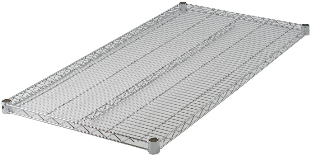 Wire Shelf, Chrome Plated, 24" x 48" (2 Each)
