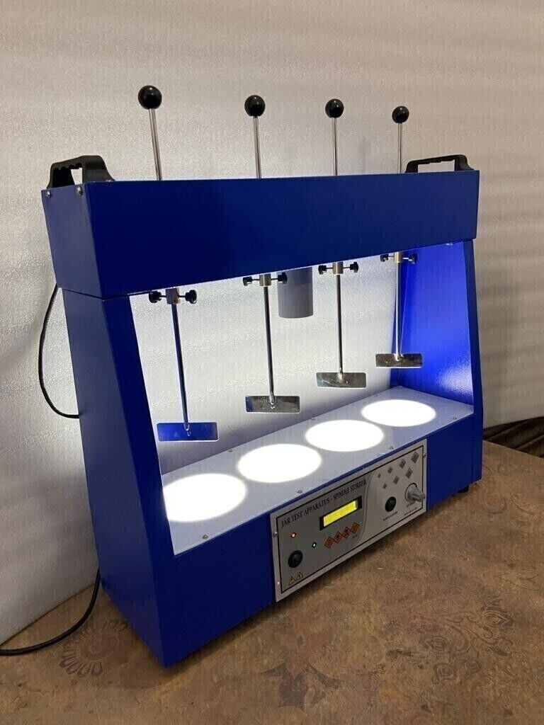 Flocculation Digital Jar Test Apparatus 4 Spindle WITH EXPEDITE SHIPPING.