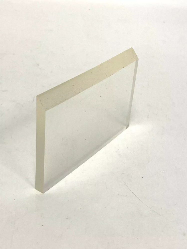 5-Pk Replacement Squeegee Blade Clear Rubber 3" x 2" x 1/4"