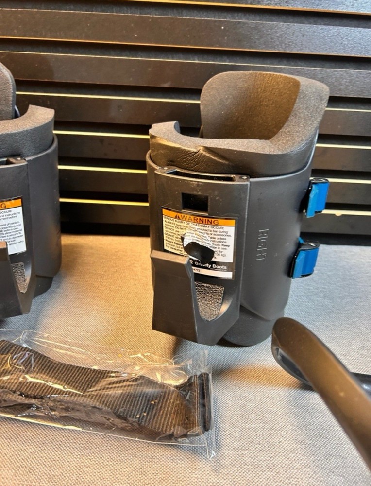 EZ-Up Gravity Boots for Inversion Decompression Stretching Back Pain Relief