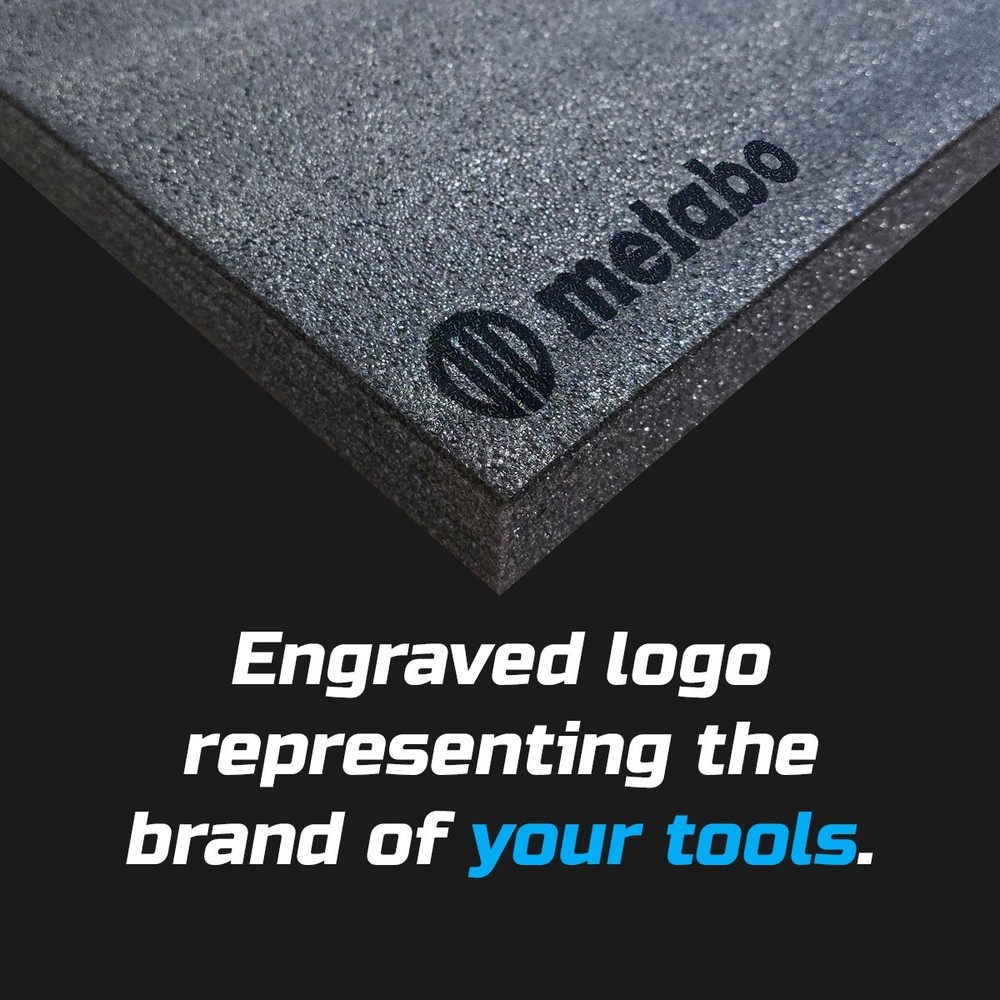 Metabo shadow foam tool tray insert storage organizer toolbox tool kit set