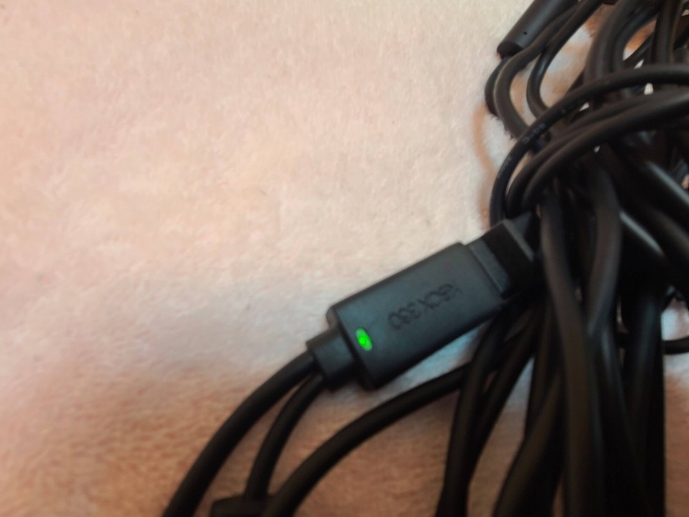 Xbox 360 Kinect Sensor Bar Camera Only Model 1414 w/ AC Power Adapter