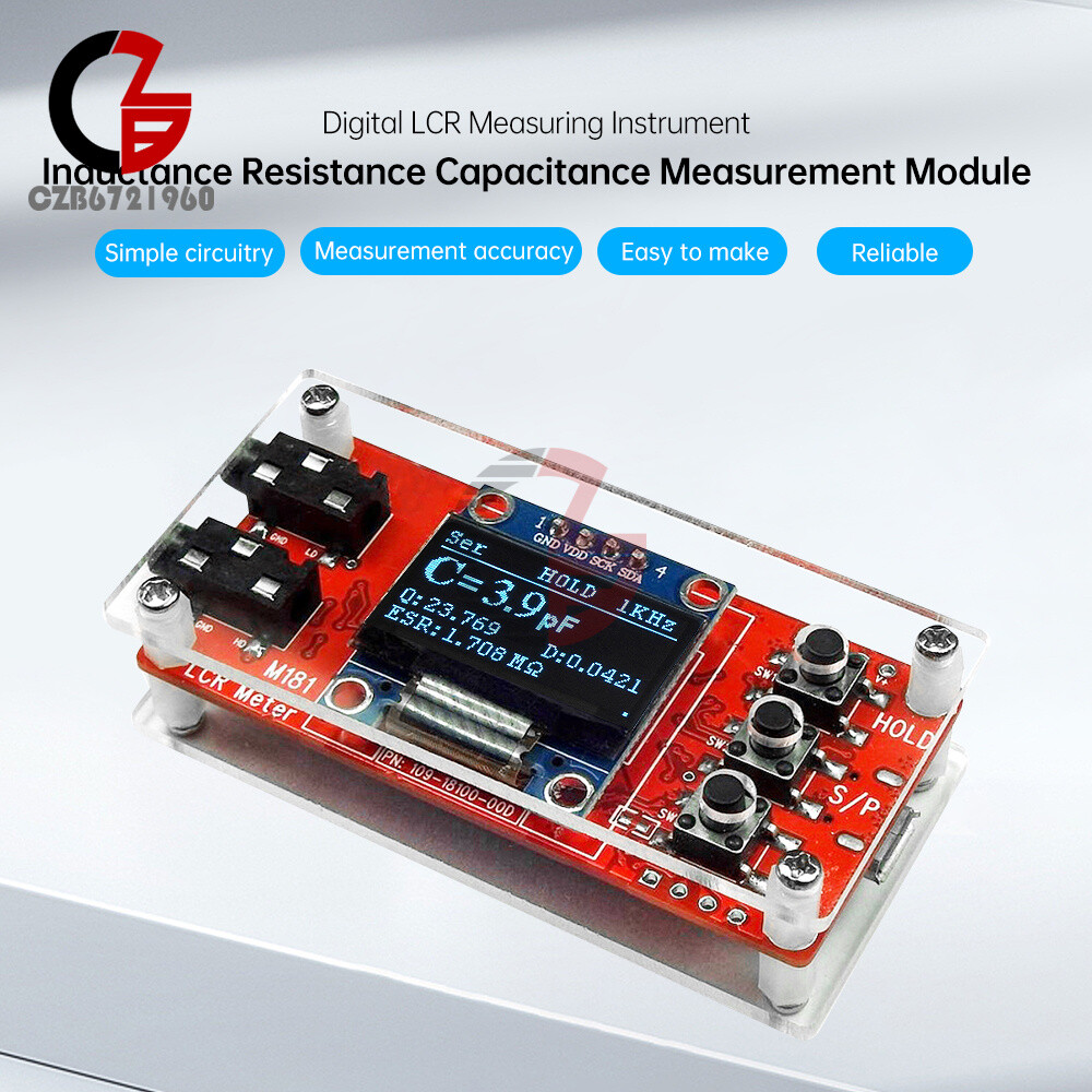M181 LCR Bridge Tester Module Kit DIY Inductance Capacitance Meter Component Kit