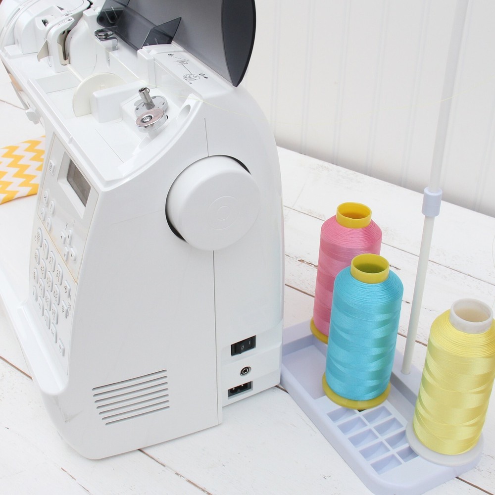 POLYESTER MACHINE EMBROIDERY THREAD | HUGE 5000M (5500 YARD) CONES