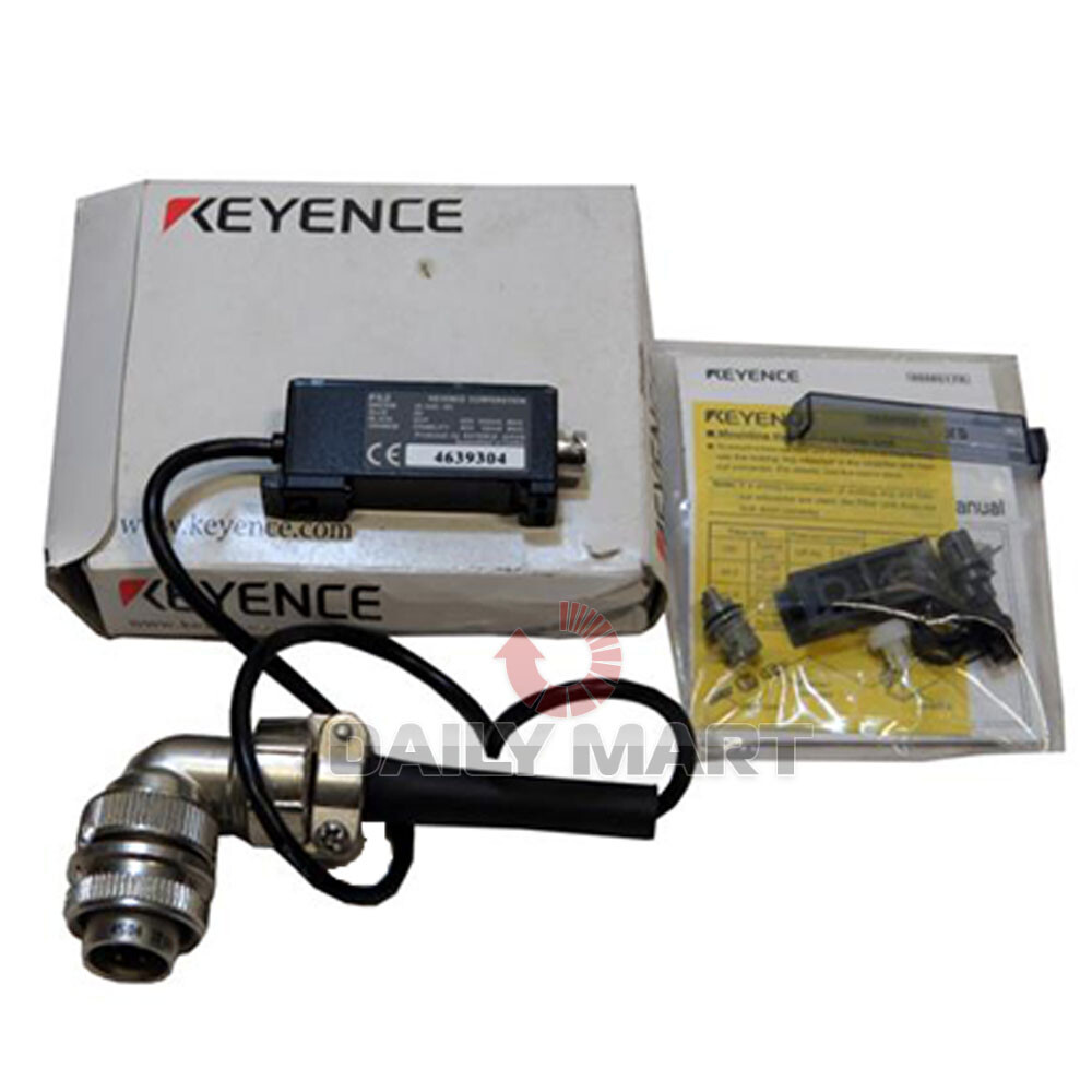 New In Box KEYENCE FS2-60P Optical Fiber Sensor Amplifier