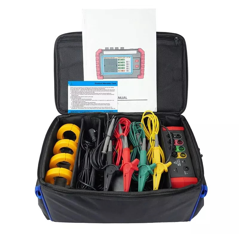 Power Quality Analyzer Meter with Current Clamp Range 0.10A~100A CT Size Φ40mm