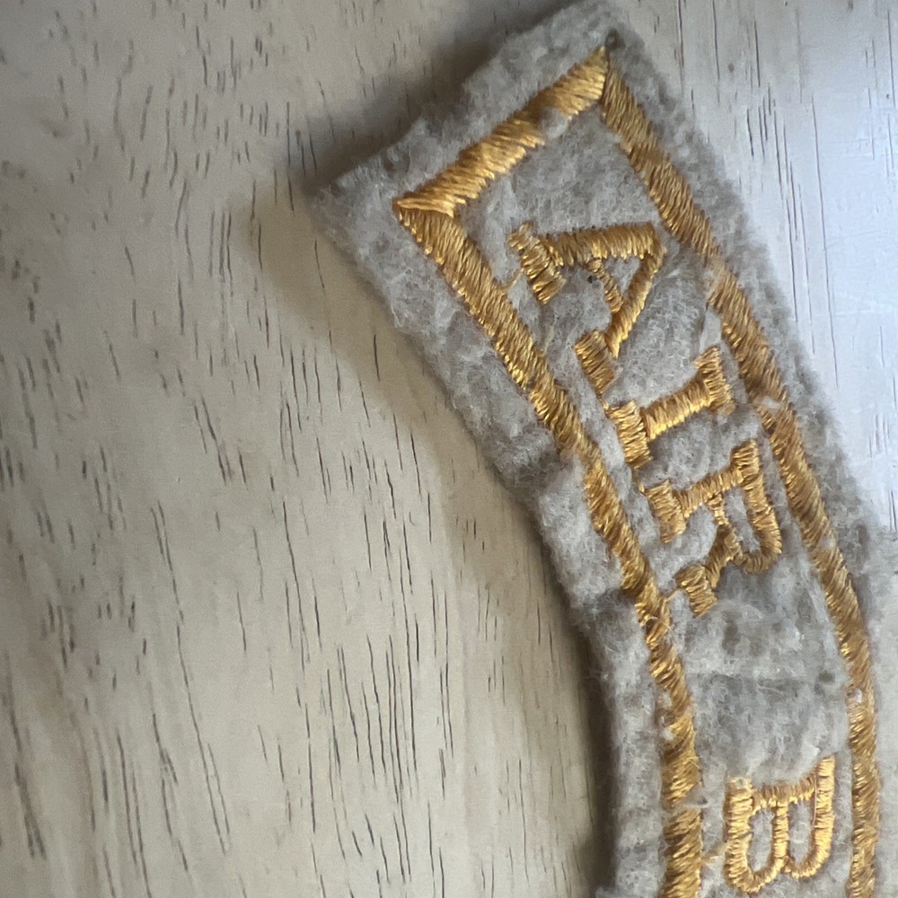 VTG AIR BORNE FELT PATCH