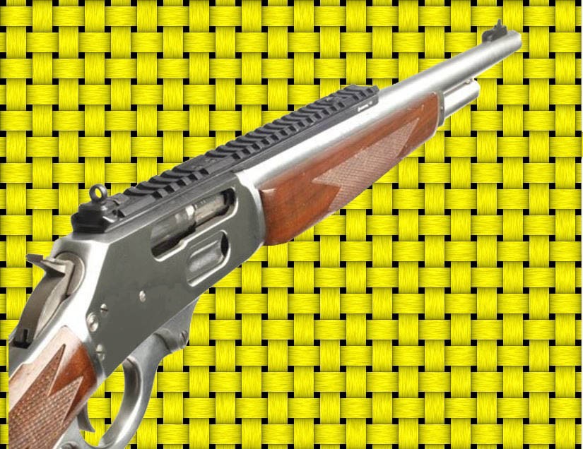 XS Sights Marlin 336 Lever Rail with Ghost Ring and White Stripe Front Sight