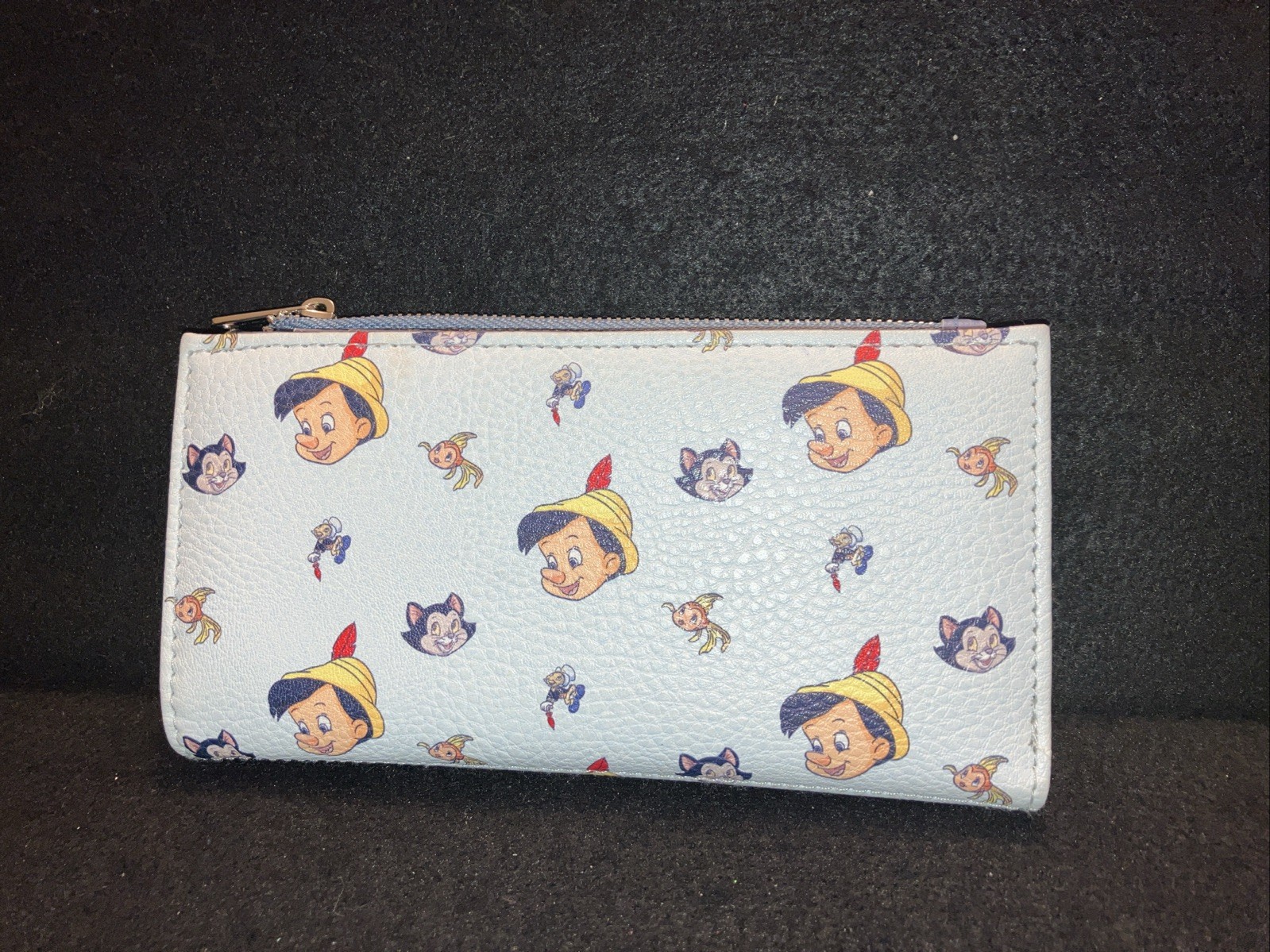 Disney Pinocchio Wallet - Buckle Down Products Story Book CLEO-FIGARO-JIMINY