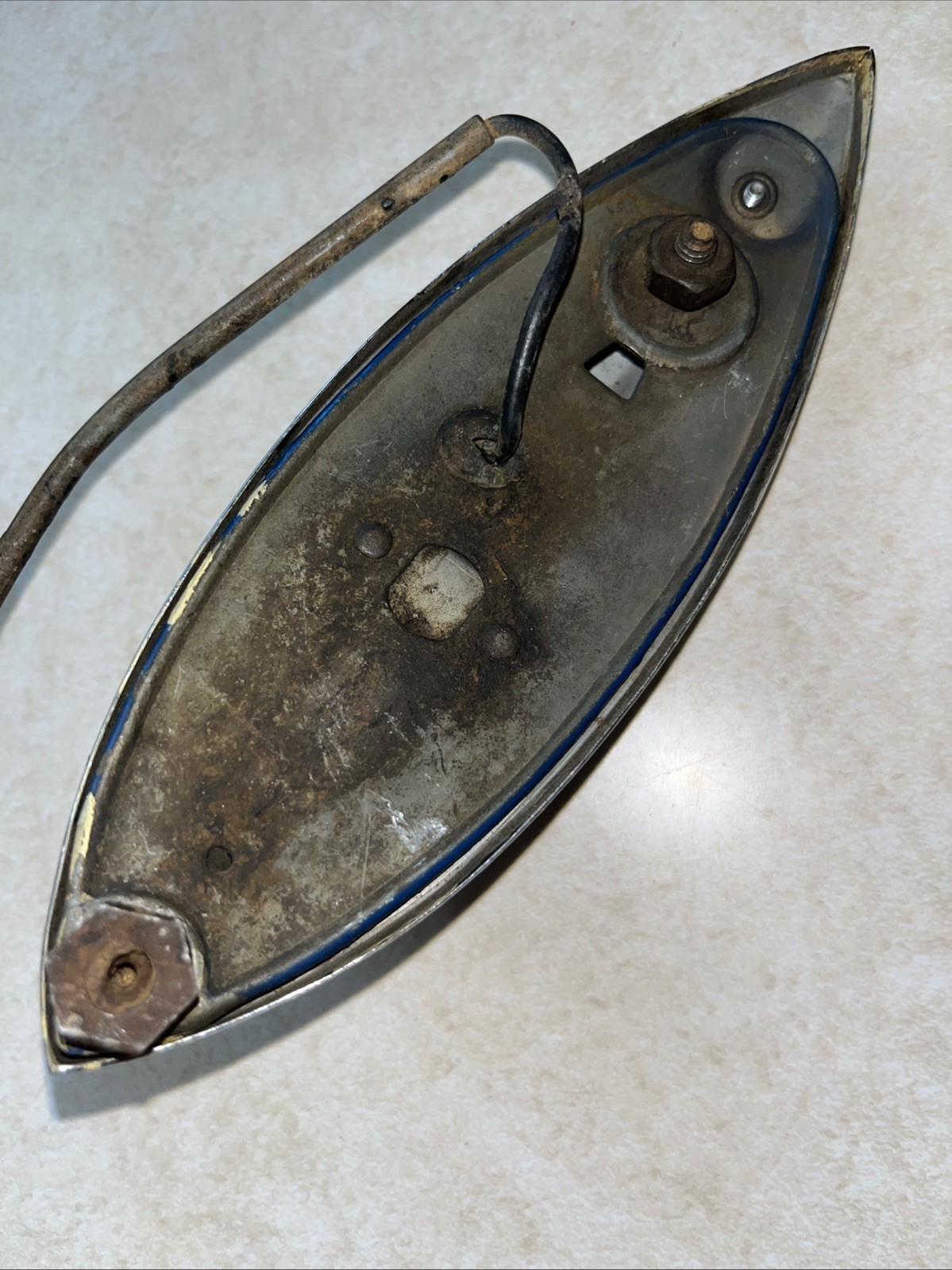 VTG Harley Solo WL WLA 45 Knucklehead Flathead G Front Fender Light Guide PH-6