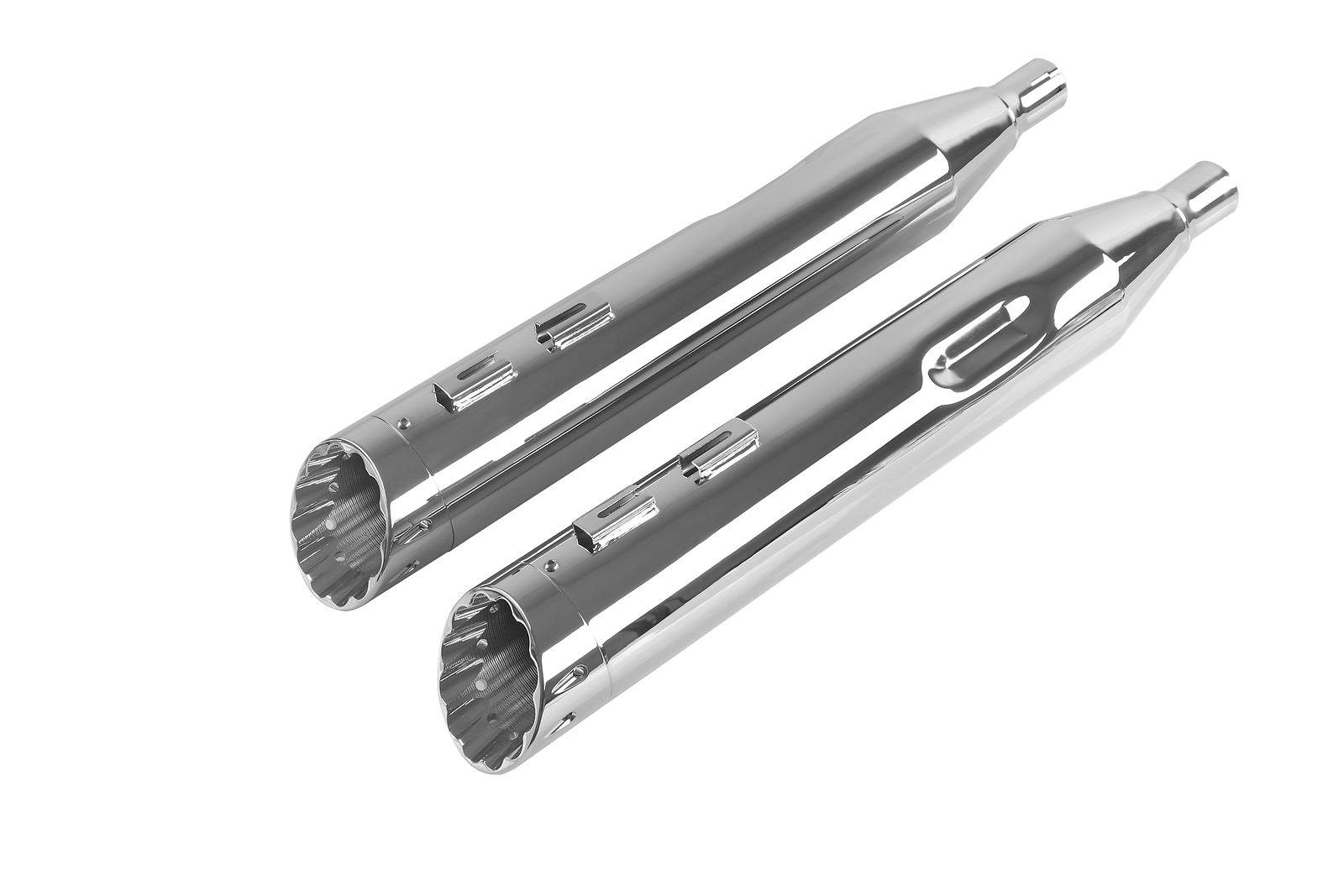 SHARKROAD 4.5 Mufflers For Harley 95-16 Touring Road Glide Exhaust, Deep Tone
