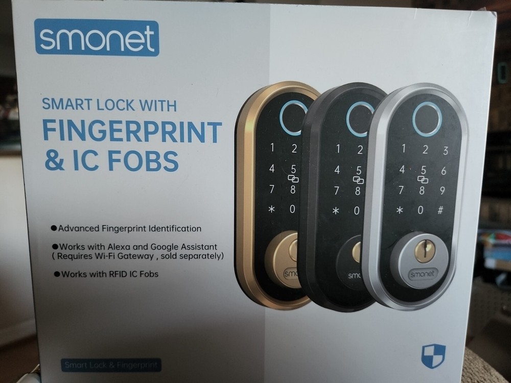 Smart Lock With Fingerprint Identification