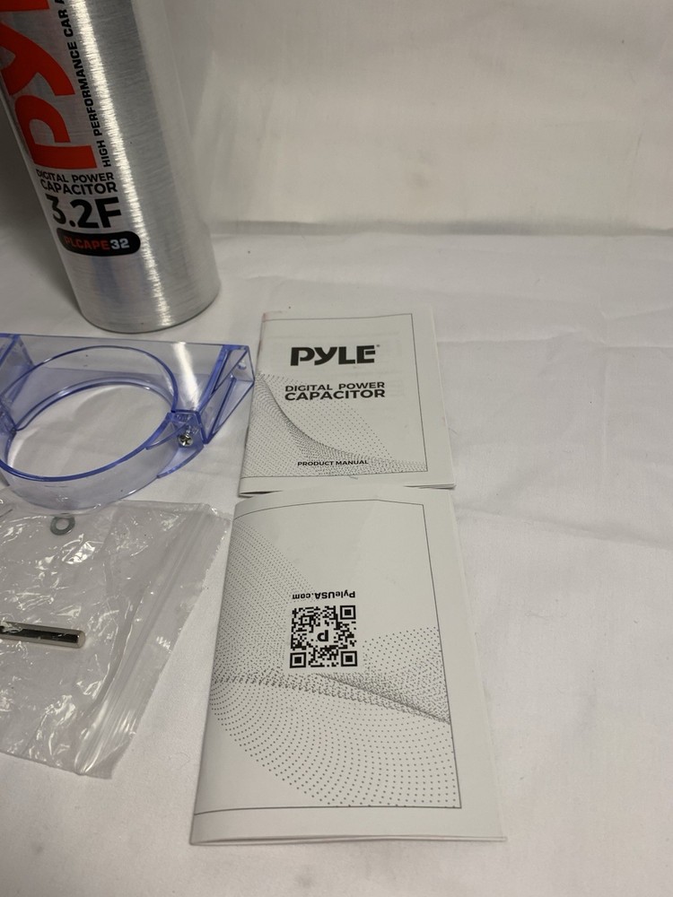 Pyle 3.2 Farad Digital Power Capacitor High Performance Car Audio Accessory
