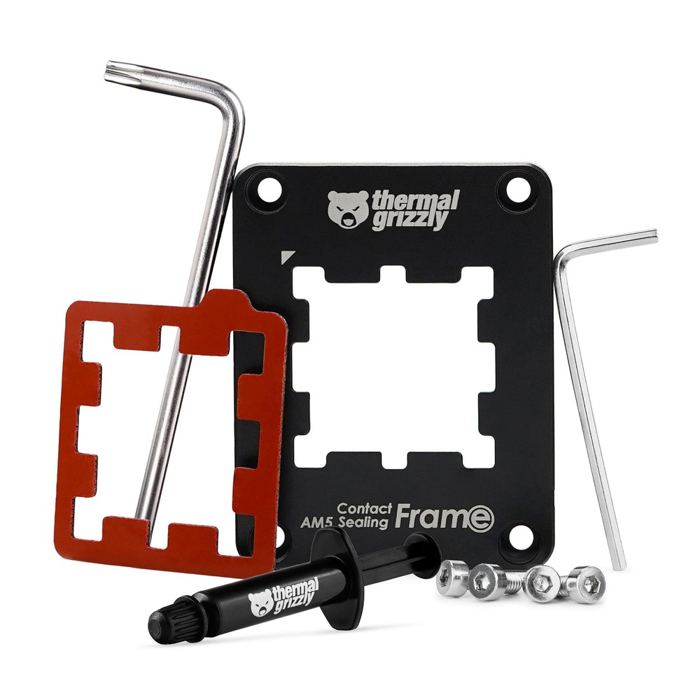 AM5 Contact Sealing Frame - Contact Frame & CPU Guard Combination - Optimizes...