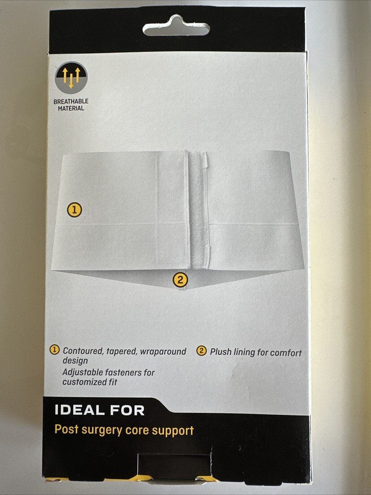 2 Packs 3M Abdominal Compression Support, Medium FUTURO