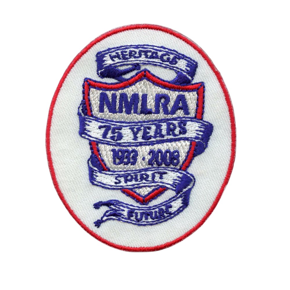 NMLRA National Muzzle Loading Rifle Association 75 Years Heritage Patch