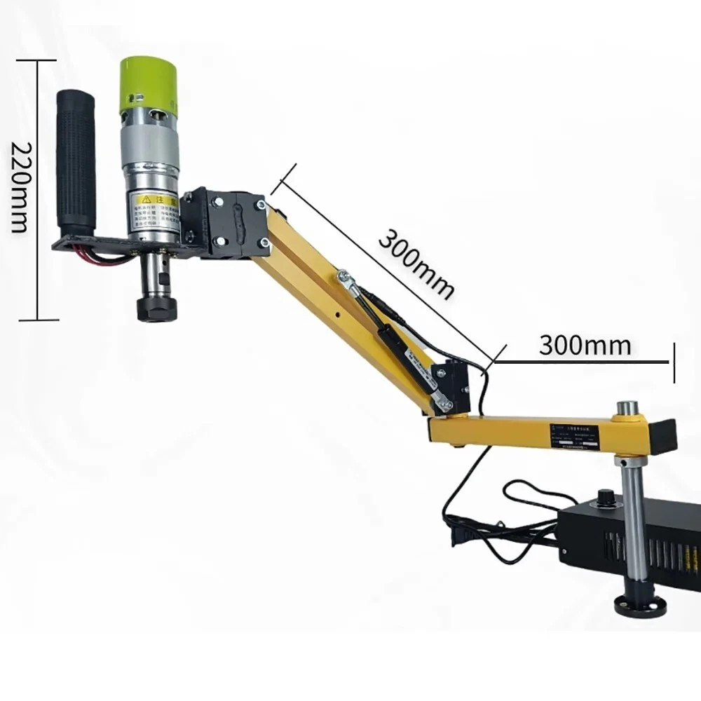 Cantilever Electric Tapping Machine, Swing Arm Tapping Threading Machine M3-M12