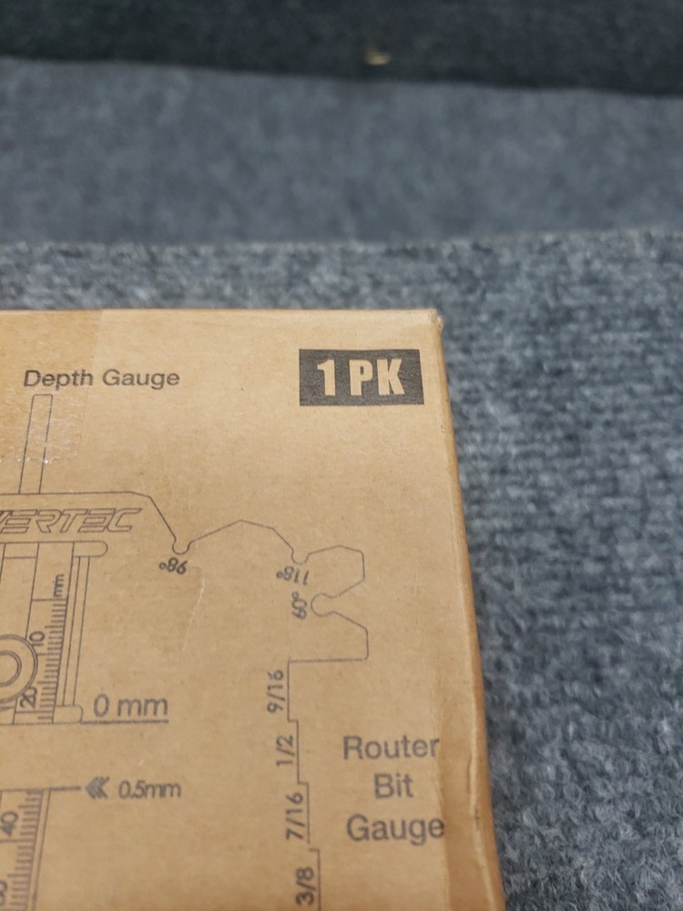 POWERTEC Universal 5-in-1 Measuring Gauge - Drill Point, Chisel Angle, etc