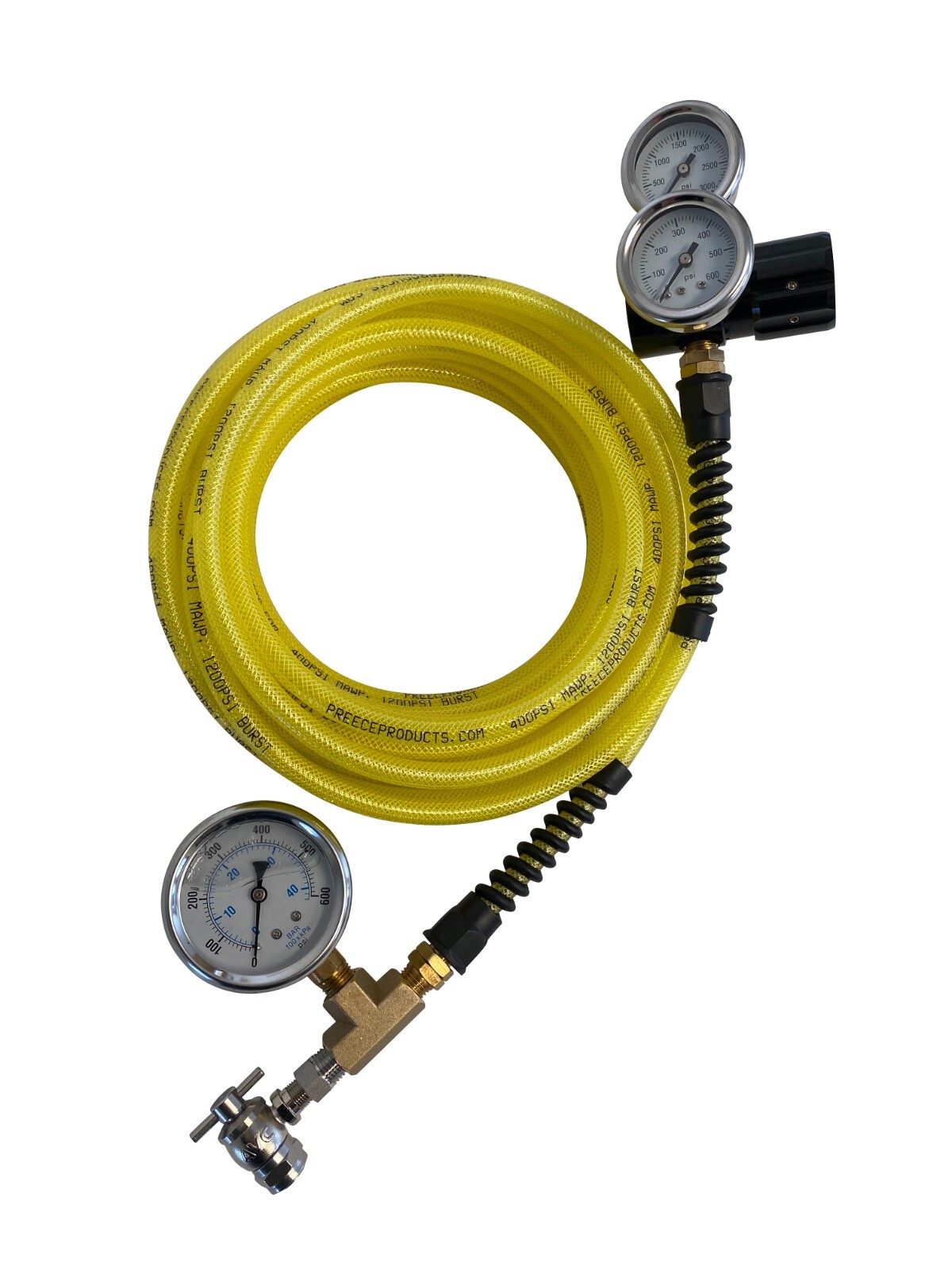 The Source Nitrogen Cylinder 475PSI Tire & Shock Charging System