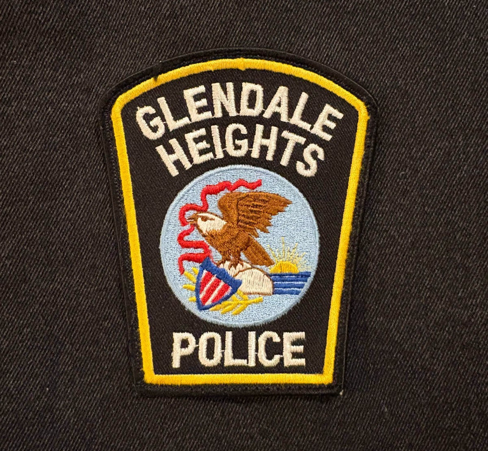 Glendale Heights Police Patch Illinois IL Sheriff Eagle Patch