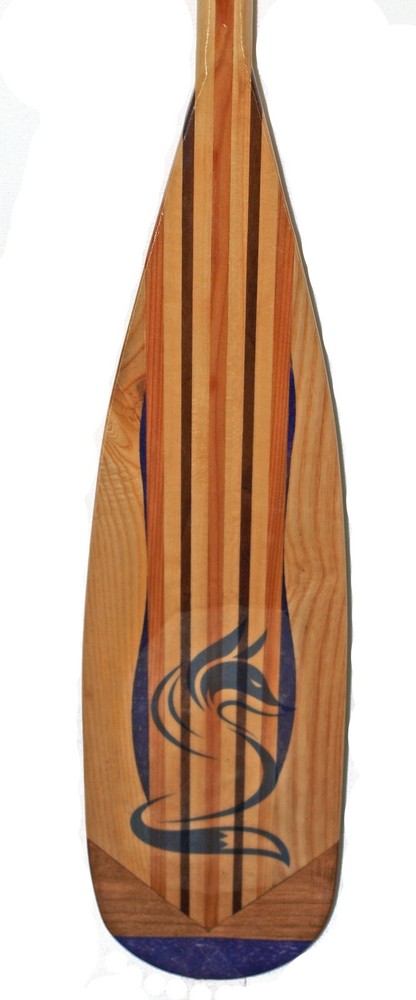 57" Handcrafted Beavertail style canoe paddle
