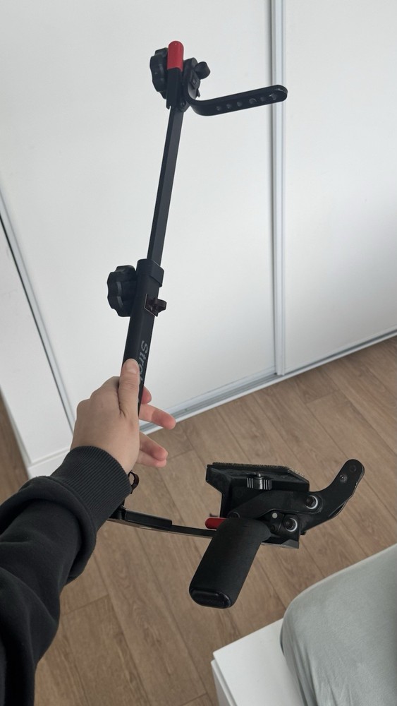 Stroboframe Quick Flip Flash Bracket – Adjustable Arm with Foam Grip